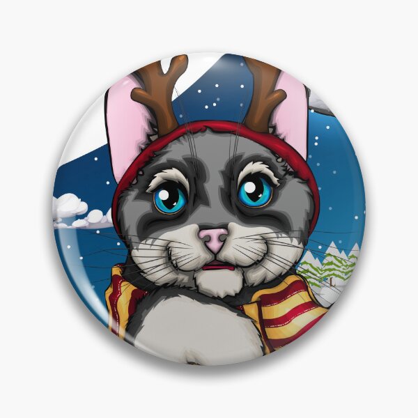 Item preview, reindeer cat designed and sold by h4nz4rt.