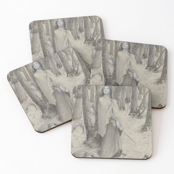 Item preview, Joan of Arc Hearing the Voices designed and sold by Twisted Wick.
