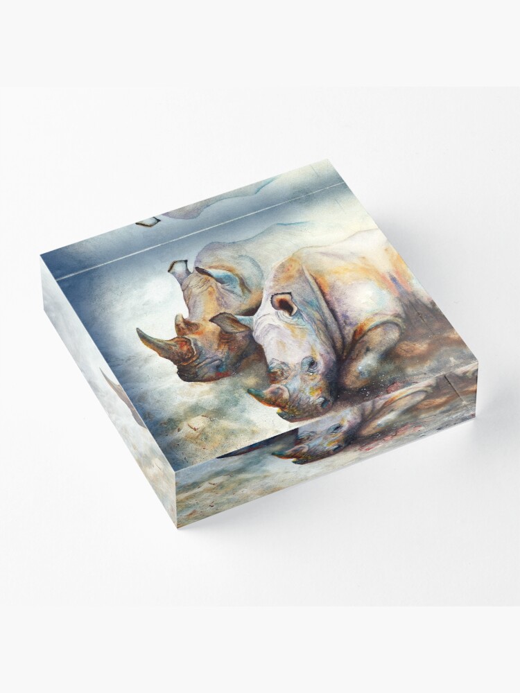 Alternate view of Thunderstruck Acrylic Block