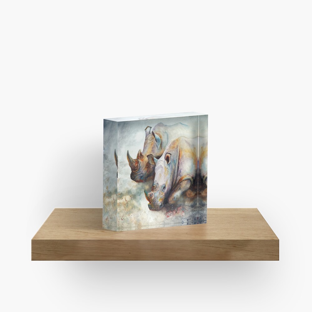 Thunderstruck Acrylic Block