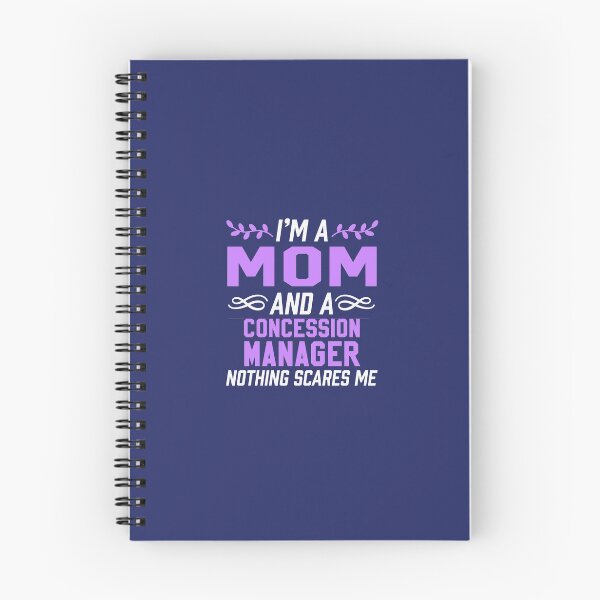 Item preview, I'm Mom & Concession Manager Nothing Scares Me  designed and sold by AlwaysAwesome.