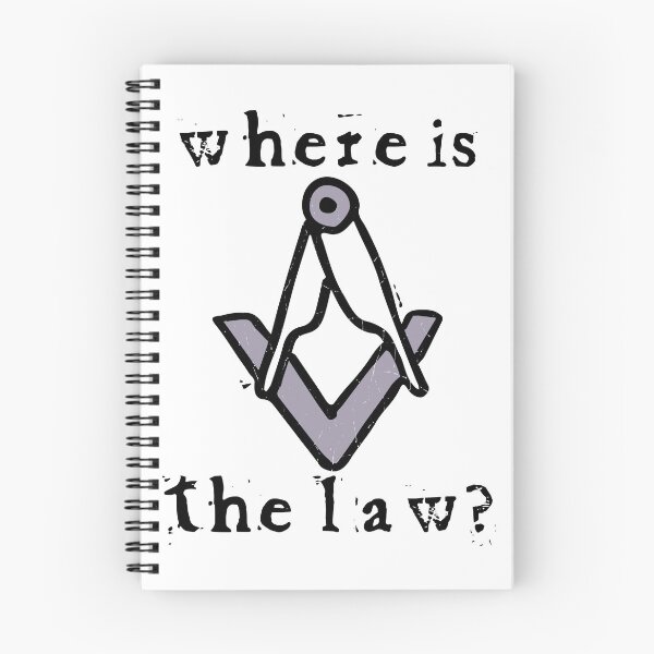 Item preview, Where is the Law?(black) designed and sold by Aion-design.