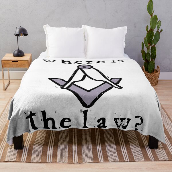 Item preview, Where is the Law?(black) designed and sold by Aion-design.