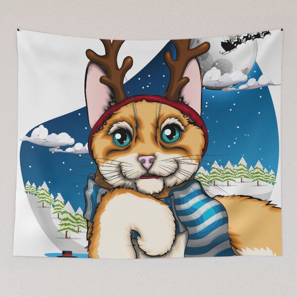 Item preview, blue christmas designed and sold by h4nz4rt.
