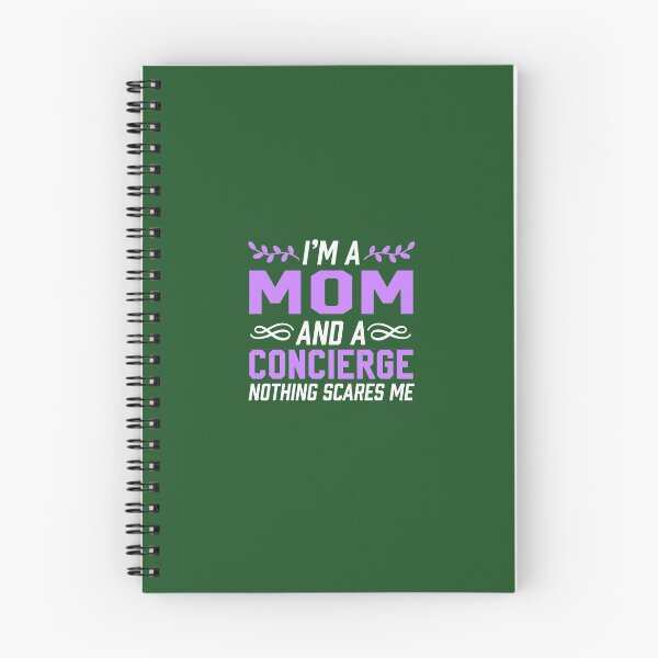 Item preview, I'm A Mom & Concierge Nothing Scares Me  designed and sold by AlwaysAwesome.
