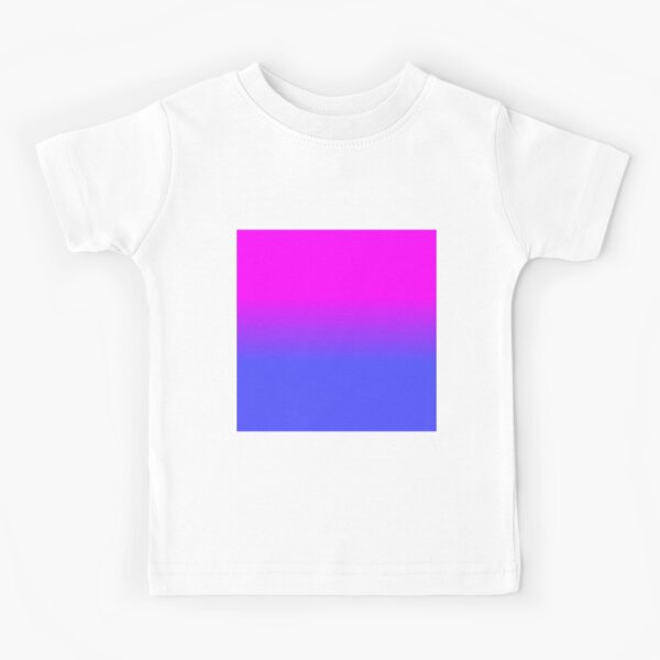 Neon Blue Kids T Shirts Redbubble - crazy white light blue fade with outlines shirt roblox