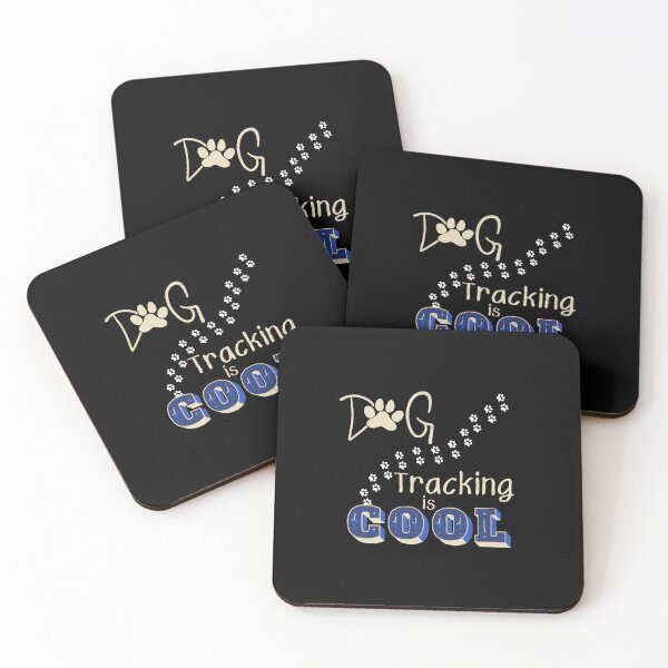 Item preview, Dog Tracking is COOL for the rescuers who find lost kids, pets, elderly and other animals, the heroes who train and track. designed and sold by tranquilbeach.