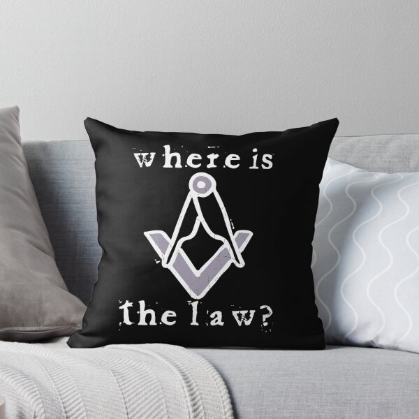 Item preview, Where is the Law?(white) designed and sold by Aion-design.