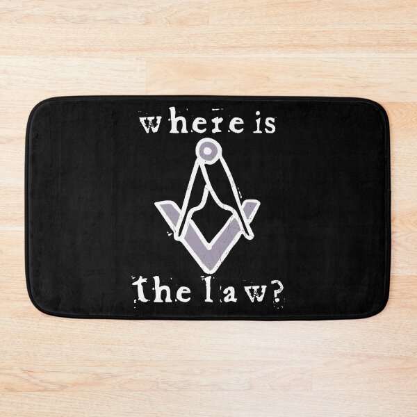 Item preview, Where is the Law?(white) designed and sold by Aion-design.