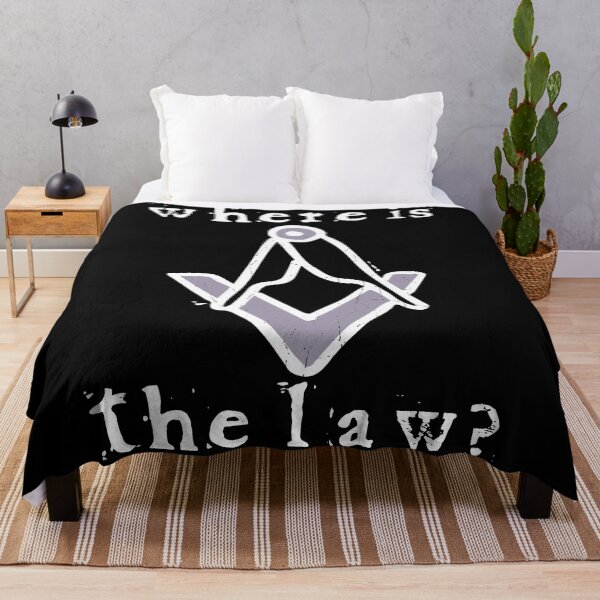 Item preview, Where is the Law?(white) designed and sold by Aion-design.