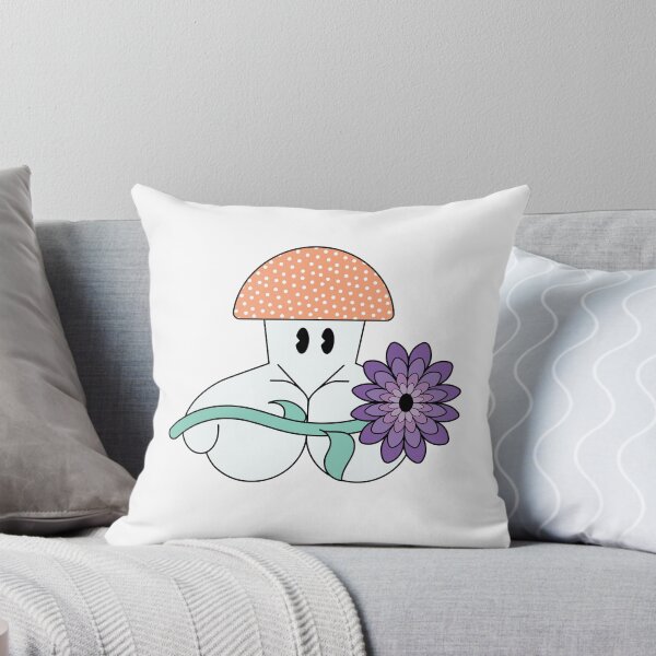 Item preview, Cute Purple Flower Mushroom designed and sold by Poly-Apparel.