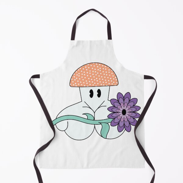 Item preview, Cute Purple Flower Mushroom designed and sold by Poly-Apparel.