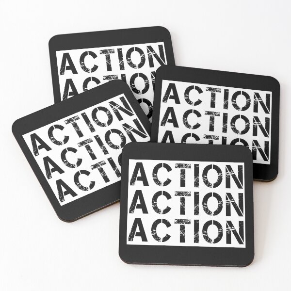 Item preview, ACTION ACTION ACTION  designed and sold by 1MILLIONPUSHUPS.