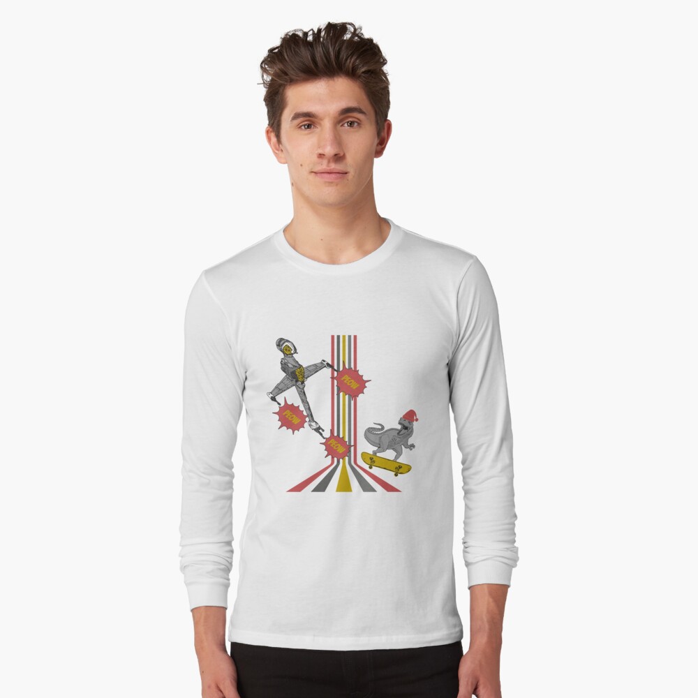 Aperçu de l'œuvre T-shirt manches longues créée et vendue par BomPom.