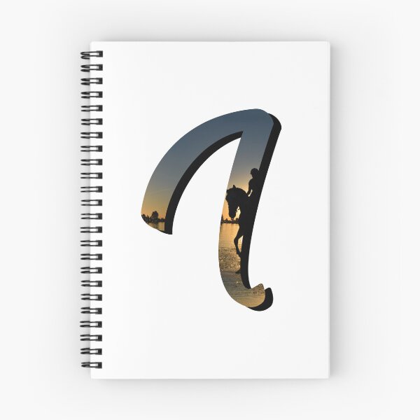 Item preview, Letter I Monogram Script Initial Horseback Riding Variant  designed and sold by quirkycounselor.