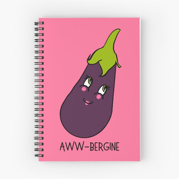 Item preview, A cute little Aww-bergine  designed and sold by AdventuresOy.