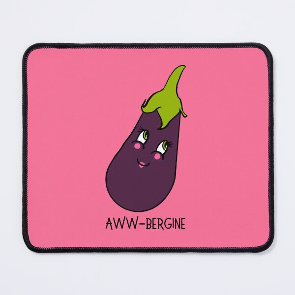 Item preview, A cute little Aww-bergine  designed and sold by AdventuresOy.