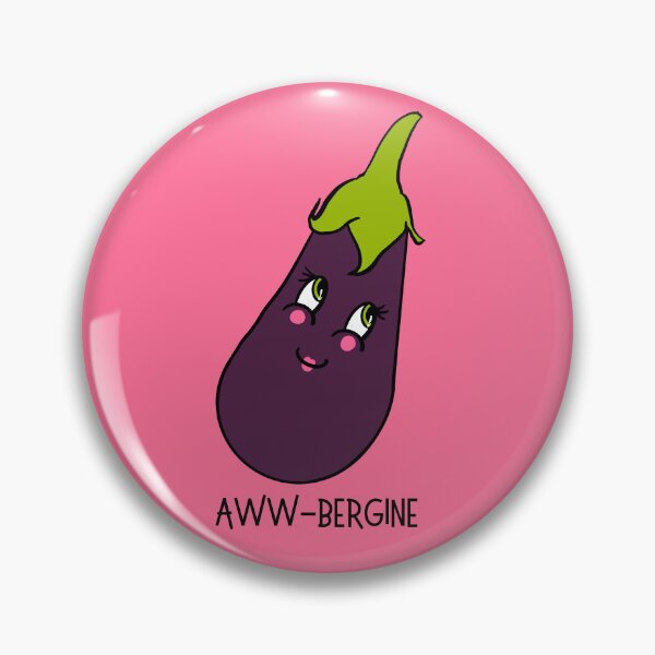 Item preview, A cute little Aww-bergine  designed and sold by AdventuresOy.