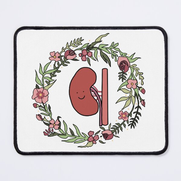 Item preview, Left Kidney in floral wreath designed and sold by Jasminmayox.