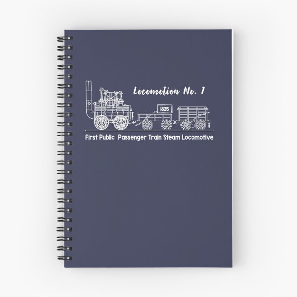 Item preview, Locomotion No. 1 First Public Passenger Steam Train Blueprint Diagram Gift designed and sold by Maljonic.