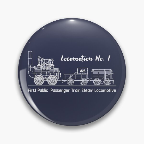 Item preview, Locomotion No. 1 First Public Passenger Steam Train Blueprint Diagram Gift designed and sold by Maljonic.