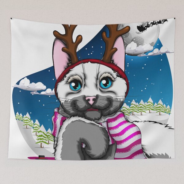 Item preview, White Michi White Christmas designed and sold by h4nz4rt.