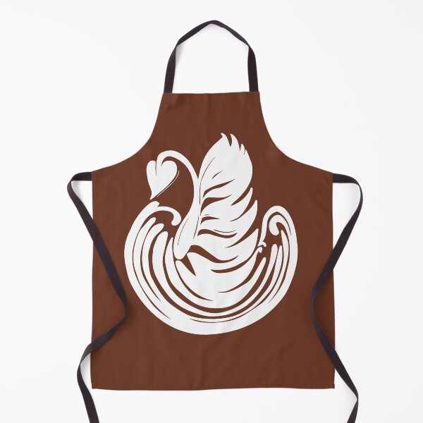 Item preview, Barista Latte Art Coffee lovers Swan LATTE  designed and sold by SusanaDesigns.