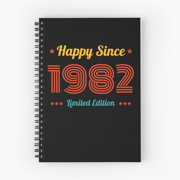 Item preview, VINTAGE HAPPY SINCE 1982 LIMITED EDITION BIRTHDAY GIFT IDEA designed and sold by Kipcio.