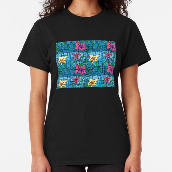 Twist and Turn Morning Glories by George Braddock Classic T-Shirt