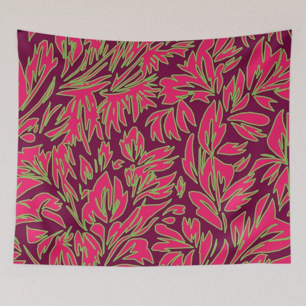 Item preview, Java, diseño geométrico en menta, cereza y rubí designed and sold by I-Desire.