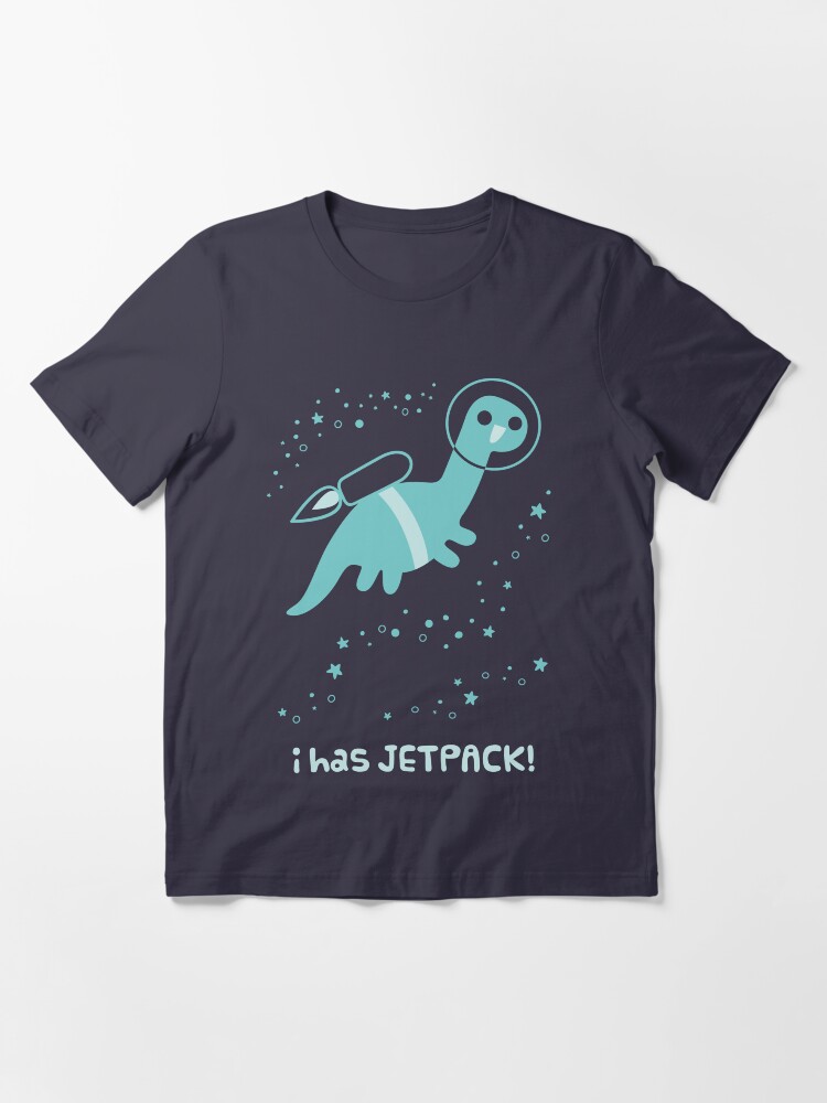 Alternate view of I Has Jetpack! Essential T-Shirt