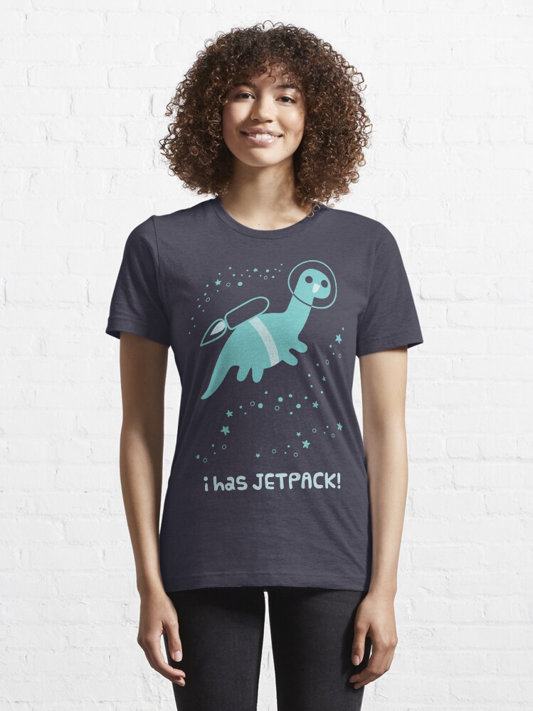 Alternate view of I Has Jetpack! Essential T-Shirt