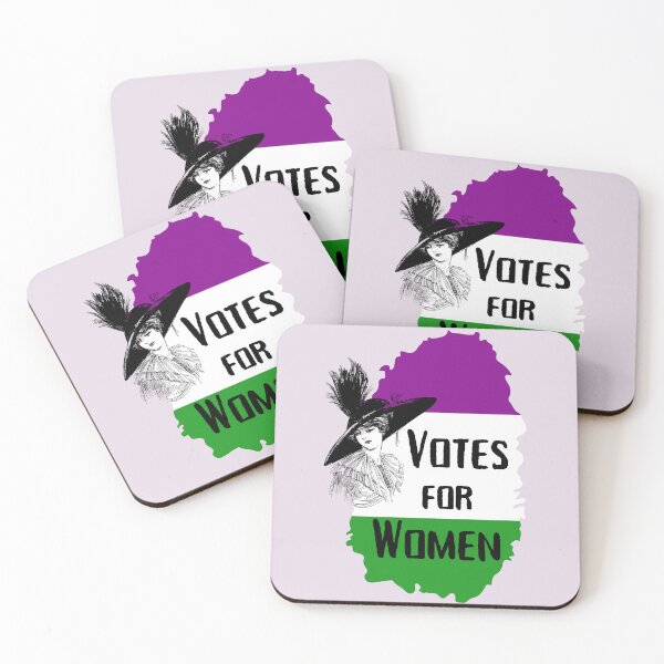 Item preview, Votes For Women Suffragettes Slogan Suffragette Colours designed and sold by Rebel-Design.