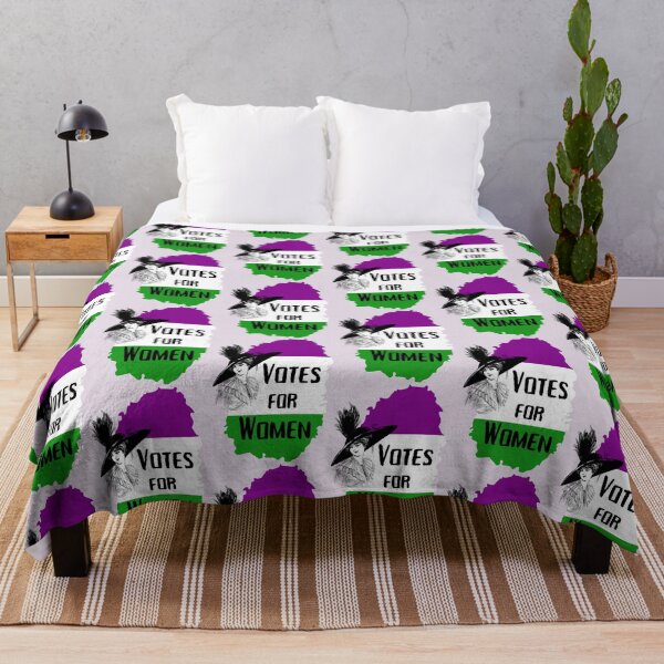 Item preview, Votes For Women Suffragettes Slogan Suffragette Colours designed and sold by Rebel-Design.