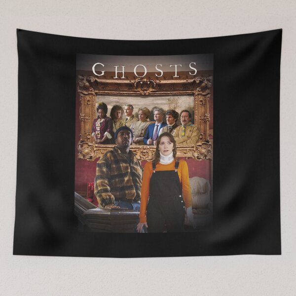 Item preview, Ghosts TV Show Poster designed and sold by ProfessorPoodle.