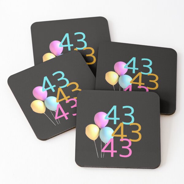 Item preview,  43 YEARS AWESOME designed and sold by starfishstuff.