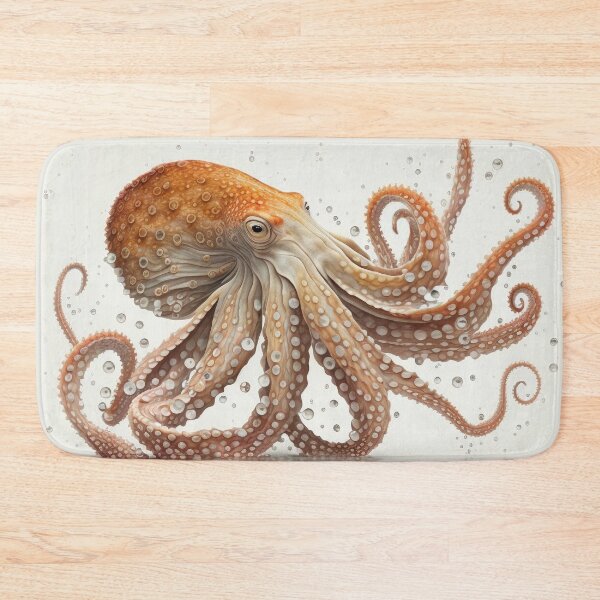 Item preview, Watercolour Octopus designed and sold by NattyCorvus.