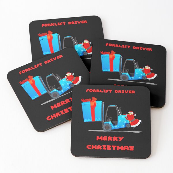 Item preview, Forklift Driver Funny Christmas Graphics designed and sold by Kardexsin.