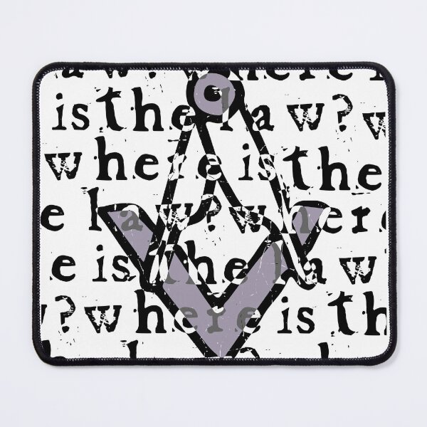 Item preview, Full background where is the Law?(black) designed and sold by Aion-design.