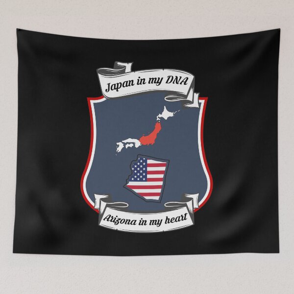 Item preview, Japan in my DNA, Arizona in my heart Heritage designed and sold by Tony ⭐⭐⭐⭐⭐.