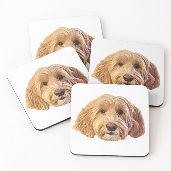 Item preview, Cute Goldendoodle Design designed and sold by luckymooninc.