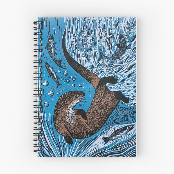 Item preview, Hunting Otter designed and sold by Jane Dignum.