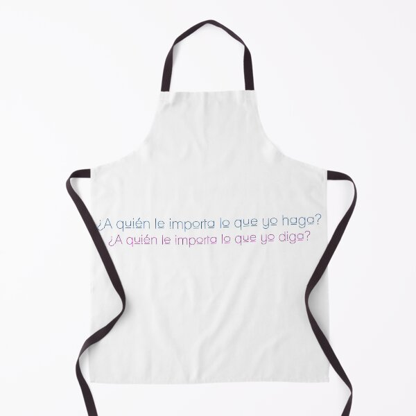 Item preview, A quién le importa designed and sold by RebelPurpleGirl.