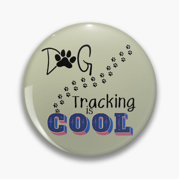 Item preview, Dog Tracking is COOL  (for light colored fabrics)for the rescuers who find lost kids, pets, elderly and other animals, the heroes who train and track. designed and sold by tranquilbeach.
