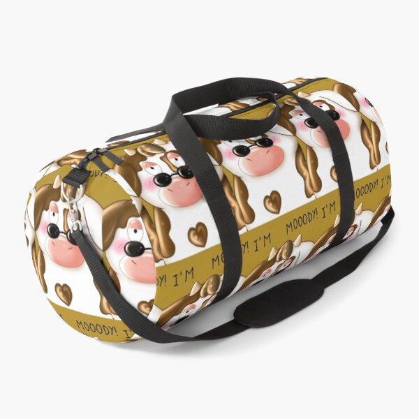 Item preview, I'm Mooody! Cute cow with glasses / sunglasses designed and sold by GiiReez.