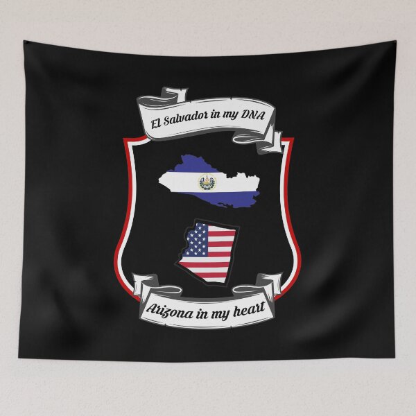 Item preview, El Salvador in my DNA, Arizona in my heart Heritage designed and sold by Tony ⭐⭐⭐⭐⭐.