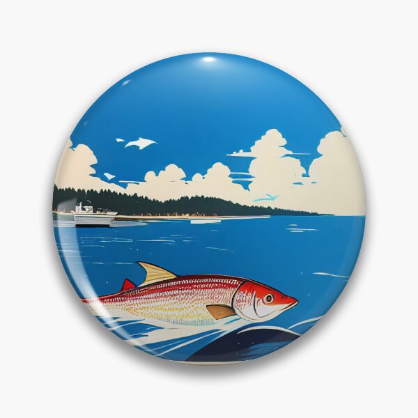 Item preview, Vintage Retro Cod Fishing Poster designed and sold by BAYFAIRE.