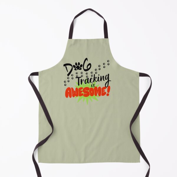 Item preview, Dog Tracking is Awesome Retro design (for light colored fabrics)for the rescuers who find lost kids, pets, elderly and other animals, the heroes who train and track. designed and sold by tranquilbeach.