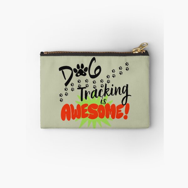 Item preview, Dog Tracking is Awesome Retro design (for light colored fabrics)for the rescuers who find lost kids, pets, elderly and other animals, the heroes who train and track. designed and sold by tranquilbeach.
