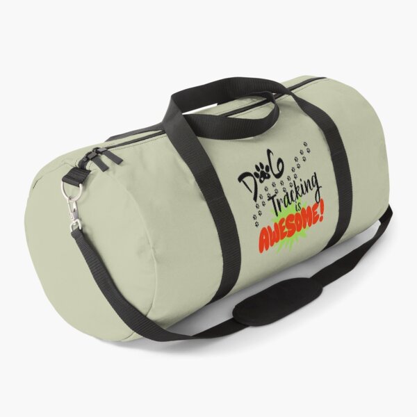 Item preview, Dog Tracking is Awesome Retro design (for light colored fabrics)for the rescuers who find lost kids, pets, elderly and other animals, the heroes who train and track. designed and sold by tranquilbeach.